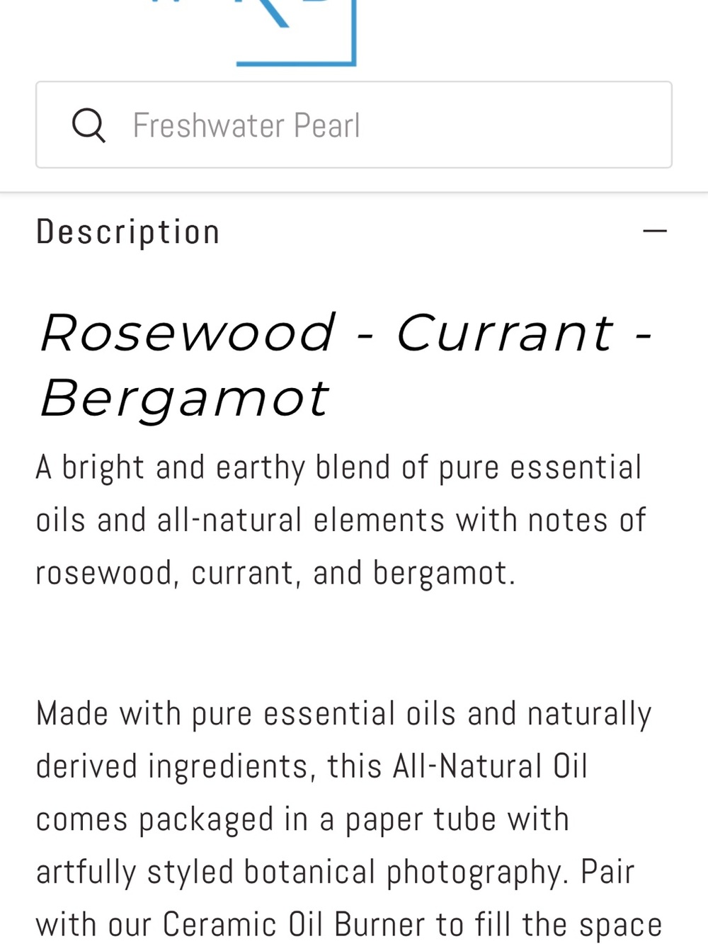 Element Rosewood Cassis Serum Bottle in Cream - Picture 3 of 3
